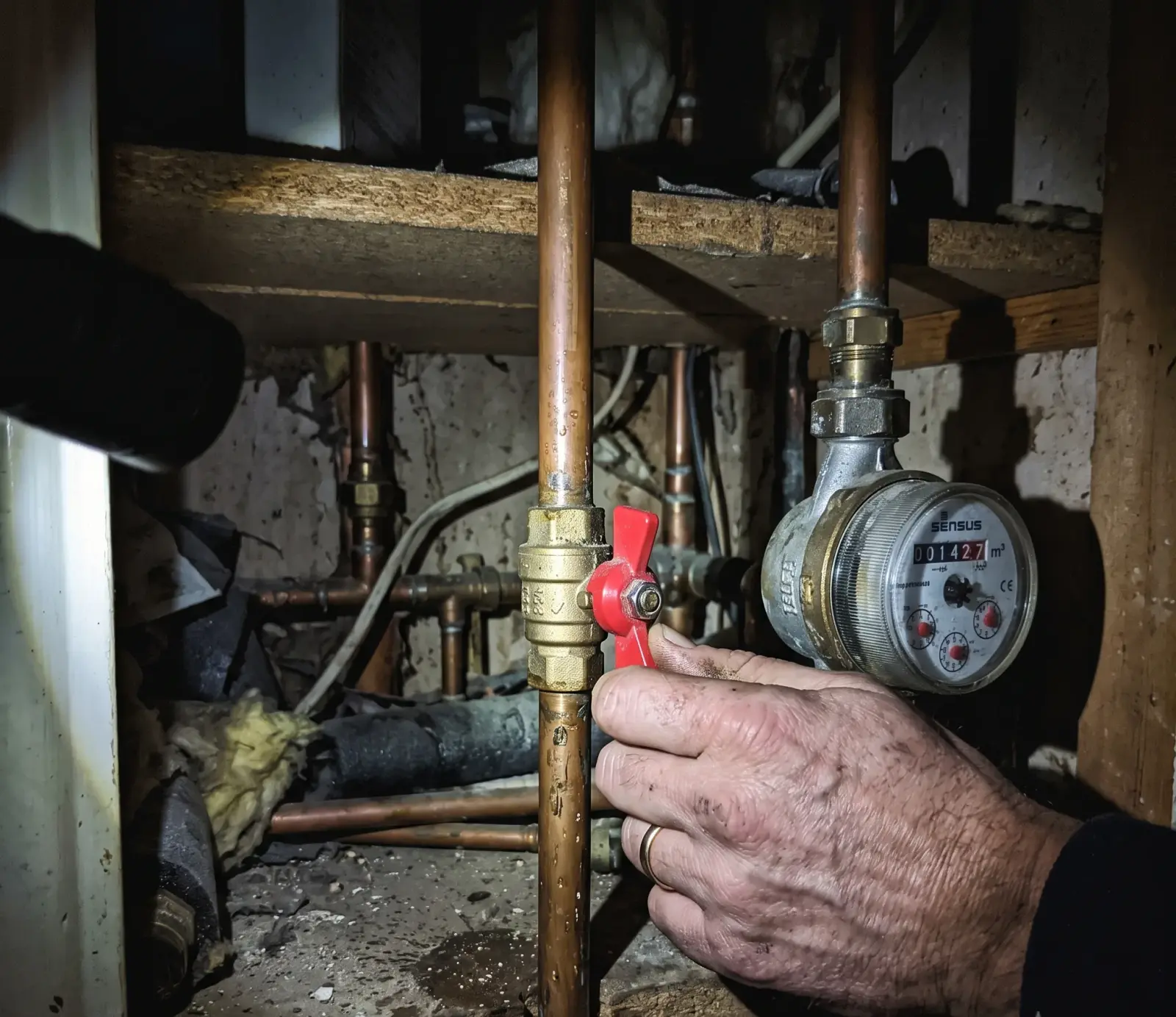 Fixture Supply Line Leak Extraction water extraction service in the United States